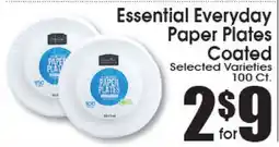 Supremo Foods Inc Essential Everyday Paper Plates Coated offer