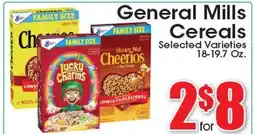 Supremo Foods Inc General Mills Cereals offer