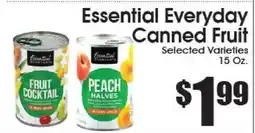 Supremo Foods Inc Essential Everyday Canned Fruit offer
