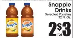 Supremo Foods Inc Snapple Drinks offer