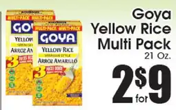 Supremo Foods Inc Goya Yellow Rice Multi Pack offer