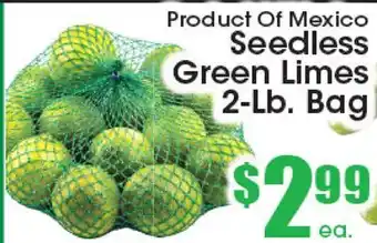 Supremo Foods Inc Seedless Green Limes offer