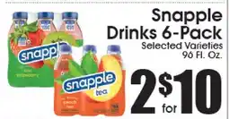 Supremo Foods Inc Snapple Drinks 6-Pack offer