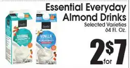 Supremo Foods Inc Essential Everyday Almond Drinks offer