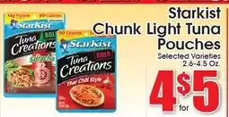 Supremo Foods Inc Starkist Chunk Light Tuna Pouches offer