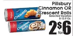 Supremo Foods Inc Pillsbury Cinnamon OR Crescent Rolls offer