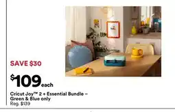 Michaels Cricut Joy 2 + Essential Bundle – Green & Blue only offer