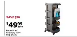 Michaels Round Cart by Simply Tidy offer