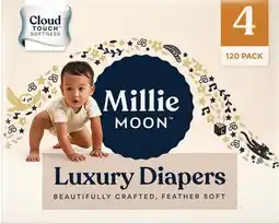 Target Millie Moon 120 ct. luxury diapers offer