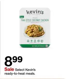 Target Select Kevin's ready-to-heat meals offer