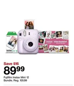 Target Fujifilm Instax Mini 12 Bundle offer