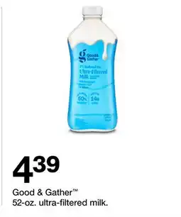 Target Good & Gather 52-oz. ultra-filtered milk offer