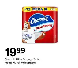 Target Charmin Ultra Strong 12-pk. mega-XL roll toilet paper offer