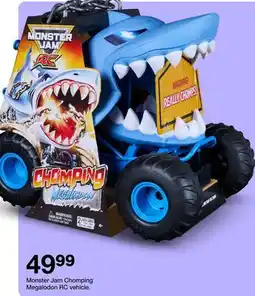 Target Monster Jam Chomping Megalodon RC vehicle offer