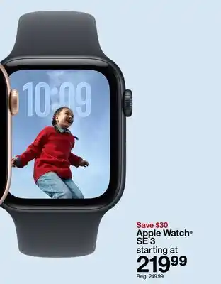 Target Apple Watch SE 3 offer