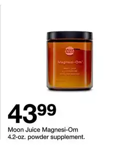 Target Moon Juice Magnesi-Om offer