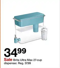 Target Brita Ultra Max 27-cup dispenser offer