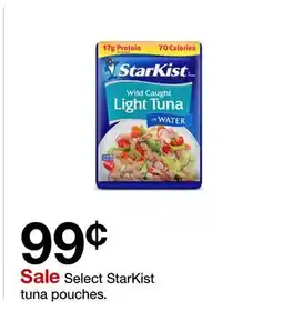 Target Select StarKist tuna pouches offer