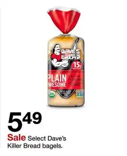Target Select Dave's Killer Bread bagels offer