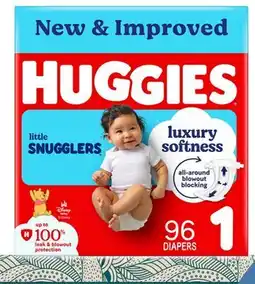 Target Huggies Little Snugglers 96-ct. diapers offer