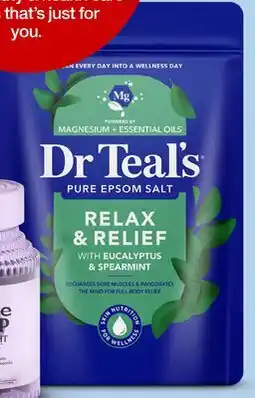 Target Dr Teal's Relax & Relief 3-lb. Epsom salt offer