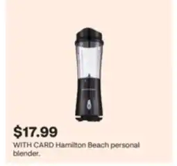 CVS Hamilton Beach personal blender offer