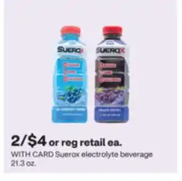 CVS Suerox electrolyte beverage 21.3 oz offer