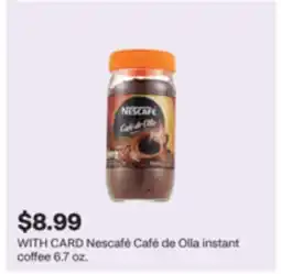 CVS Nescafé Café de Olla instant coffee offer