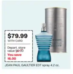 CVS JEAN PAUL GAULTIER EDT spray offer