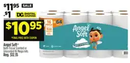 Dollar General Angel Soft Bath Tissue Scented or Unscented offer