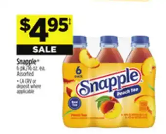 Dollar General Snapple offer