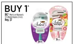 Dollar General BIC Men's or Women's 3-5 Blade Razors offer