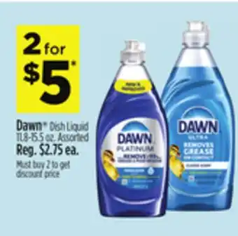 Dollar General Dawn Dish Liquid offer