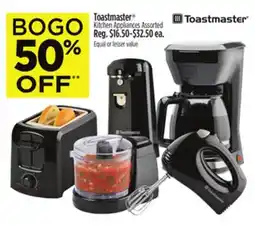 Dollar General Toastmaster Kitchen Appliances offer