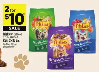 Dollar General Friskies Cat Food offer