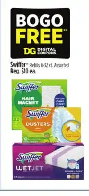 Dollar General Swiffer Refills offer