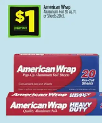 Dollar General American Wrap offer