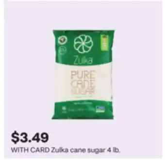 CVS Zulka cane sugar 4 lb offer