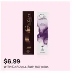 CVS ALL Satin hair color offer