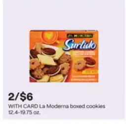 CVS La Moderna boxed cookies 12.4-19.75 oz offer
