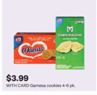 CVS Gamesa cookies 4-6 pk offer