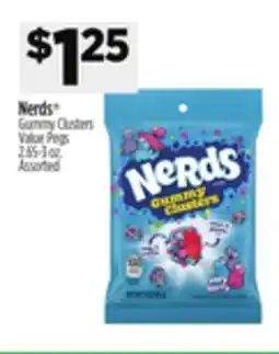 Dollar General Nerds Gummy Clusters Value Pegs offer