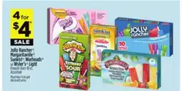 Dollar General Jolly Rancher Margaritaville Sun Knots Warheads or Wyckoff Light Freezer Bars 10 ct offer