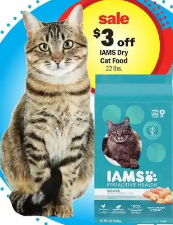 Meijer IAMS Dry Cat Food offer