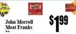 Baja Ranch John Morrell Meat Franks offer