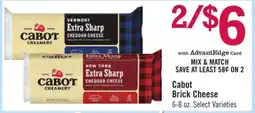 Price Chopper Cabot Brick Cheese offer