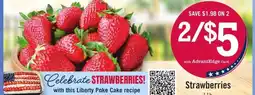 Price Chopper Strawberries offer