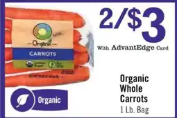 Price Chopper Organic Whole Carrots offer