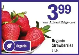 Price Chopper Organic Strawberries offer