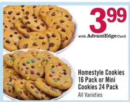 Price Chopper Homestyle Cookies offer